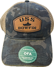 Load image into Gallery viewer, USS Bowfin Camo Trucker Hat