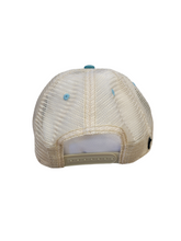 Load image into Gallery viewer, Aqua Pearl Harbor Trucker Hat