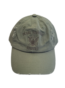 Distressed Pearl Harbor Hat