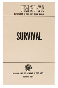 US Military Issued Survival Manual