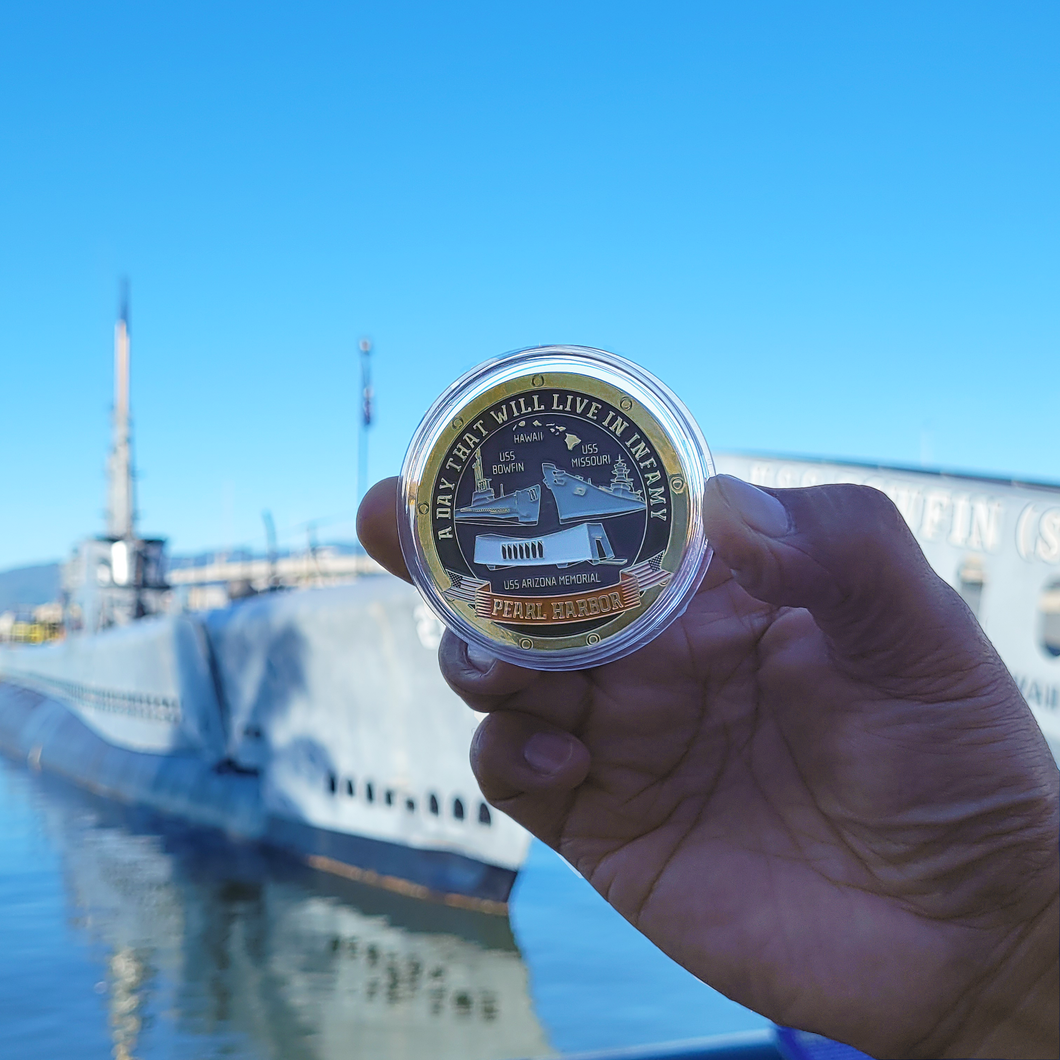 COIN PEARL HARBOR SITES